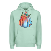 Seafoam flowers pumpkin Premium Hoodie - JahusDesignShop