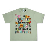 Oil Green ive survived too many storms to bebothered by rain Urban Heavy Tee - MaliasSmallBusiness