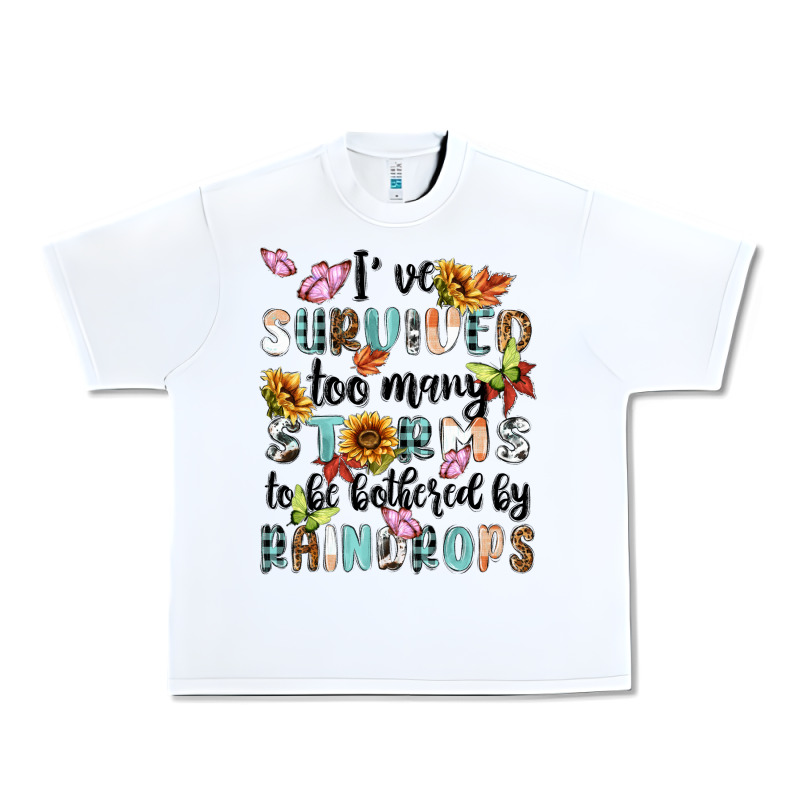 Ive Survived Too Many Storms To Bebothered By Rain Urban Heavy Tee by MaliasSmallBusiness | Teevron