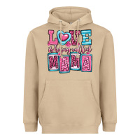 Mushroom love is being called mama Heavyweight Hoodie - OliviaCreatesArt