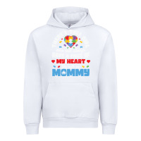 White lil autism mom Urban Hoodie - CowhideDigitalArt