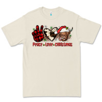 Bone peace love christmas Premium Tee - JahusDesignShop