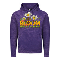 Bloom Where You Are Planted Vintage Hoodie | Teevron