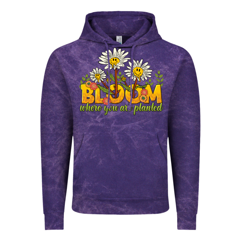 Bloom Where You Are Planted Vintage Hoodie by NancyCooperArtShop | Teevron