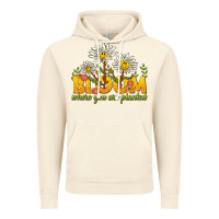 Vintage Artic bloom where you are planted Vintage Hoodie - NancyCooperArtShop