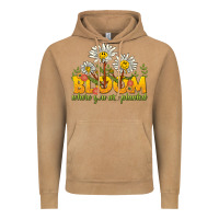 Vintage Camel bloom where you are planted Vintage Hoodie - NancyCooperArtShop