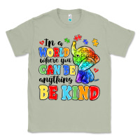 Matcha in a world where you can be anything be kind Classic Tee - MaliasSmallBusiness