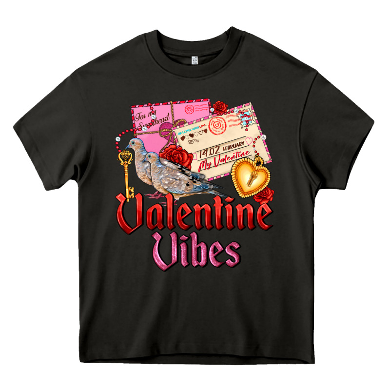 Valentine Vibes Heavy Core Tee by AdoDesignShop | Teevron
