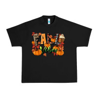 Black fall vibes Urban Heavy Tee - MaliasSmallBusiness