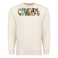 Sandshell Cowgirl Min Premium Sweatshirt - CowCowDesign