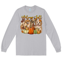 Moon Dust welcome fall with dogs Long Sleeve Tee - LillyAllenDesigns