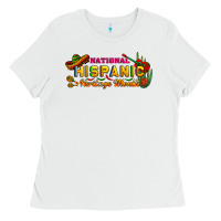 White national hispanic heritage month Ladies Tee - BundleAndBundleShop