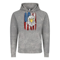 Cloud Rock American flag eagle Vintage Hoodie - MaliasSmallBusiness