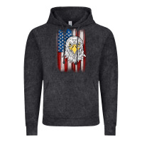 American Flag Eagle Vintage Hoodie | Teevron