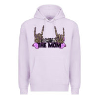 Lilac Rockin' the Mom Premium Hoodie - CowGirlArtShop