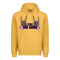 Mustard Rockin' the Mom Premium Hoodie - CowGirlArtShop
