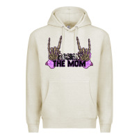 Oatmeal Heather Rockin' the Mom Premium Hoodie - CowGirlArtShop