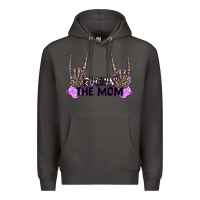 Smoke Rockin' the Mom Premium Hoodie - CowGirlArtShop