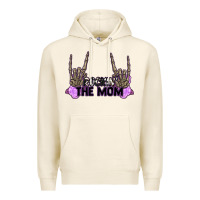 Tofu Rockin' the Mom Premium Hoodie - CowGirlArtShop