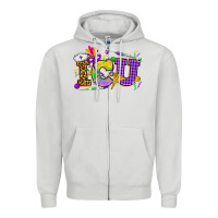 Dove Grey Mardi Gras ICU Nurse Zipper Hoodie - HowdyJamesFarm