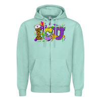 Mardi Gras Icu Nurse Zipper Hoodie | Teevron