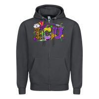 Smoke Mardi Gras ICU Nurse Zipper Hoodie - HowdyJamesFarm