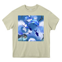 Mossy dolphins Heavy Core Tee - BundleAndBundleShop