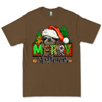 Cacao merry slothmas Premium Tee - Jasminsmagicworld