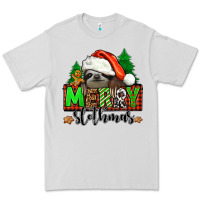 Dove Grey merry slothmas Premium Tee - Jasminsmagicworld
