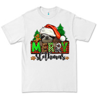 White merry slothmas Premium Tee - Jasminsmagicworld