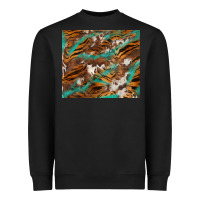 Black tiger cowhide tumbler Heavyweight Sweatshirt - BarkalooDesign