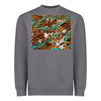 Storm tiger cowhide tumbler Heavyweight Sweatshirt - BarkalooDesign