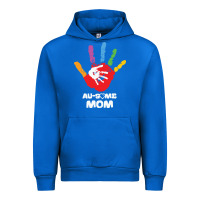 Cobalt LIL Autism Mom Urban Hoodie - CowhideDigitalArt