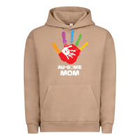 Pigment Burro LIL Autism Mom Urban Hoodie - CowhideDigitalArt