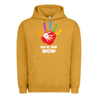 Pigment Peanut Butter LIL Autism Mom Urban Hoodie - CowhideDigitalArt