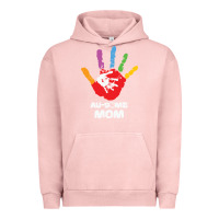 Pigment Salmon LIL Autism Mom Urban Hoodie - CowhideDigitalArt