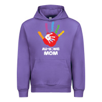 Tulip LIL Autism Mom Urban Hoodie - CowhideDigitalArt