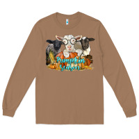 Toasted Coconut pumpkin season with baby sheeps and goat Long Sleeve Tee - LillyAllenDesigns