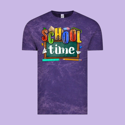School Time Vintage Tee Designed By Nancycooperartshop