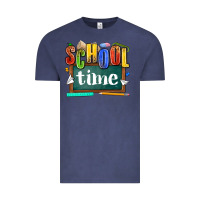 Vintage Denim school time Vintage Tee - NancyCooperArtShop
