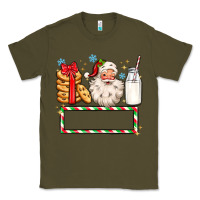 Army Green christmas santa custom name Classic Tee - MaliasSmallBusiness