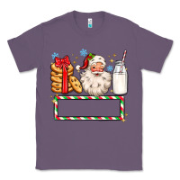 Lavender christmas santa custom name Classic Tee - MaliasSmallBusiness