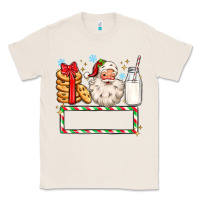 Natural christmas santa custom name Classic Tee - MaliasSmallBusiness