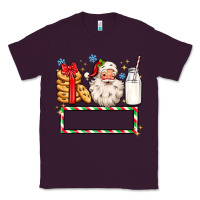 Plum christmas santa custom name Classic Tee - MaliasSmallBusiness