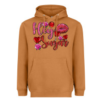 Meerkat hey sugar with lips and candies olivia Heavyweight Hoodie - OliviaCreatesArt