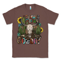 Chestnut summer down cowboy Classic Tee - CowhideDigitalArt