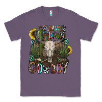 Lavender summer down cowboy Classic Tee - CowhideDigitalArt