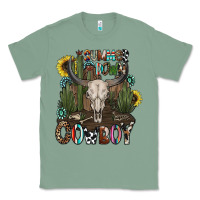 Sage summer down cowboy Classic Tee - CowhideDigitalArt