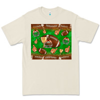 Bone football leopard Premium Tee - NancyCooperArtShop