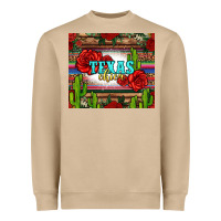 Mushroom texas chica with roses Heavyweight Sweatshirt - Jasminsmagicworld